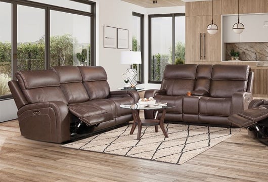 Picture of Newport Reclining Sofa & Console Loveseat
