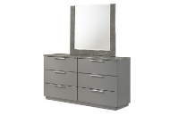 Picture of Elara Grey Dresser & Mirror