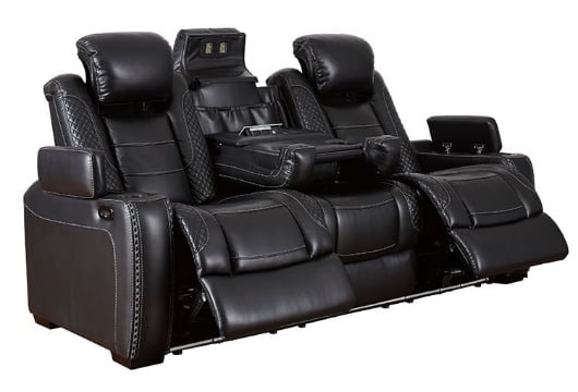 Picture of Optimus Dual Power Reclining Sofa & Console Loveseat 