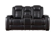Picture of Optimus Dual Power Reclining Sofa & Console Loveseat 