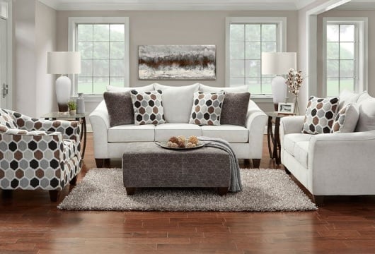 Picture of Anna Silver Sofa & Loveseat