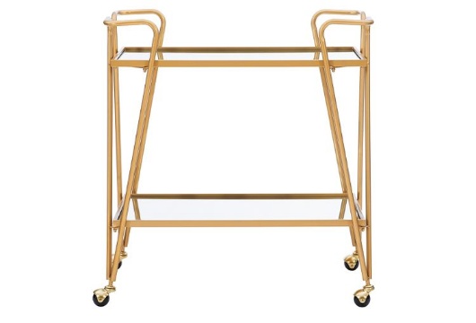 Picture of Ellie Gold Bar Cart