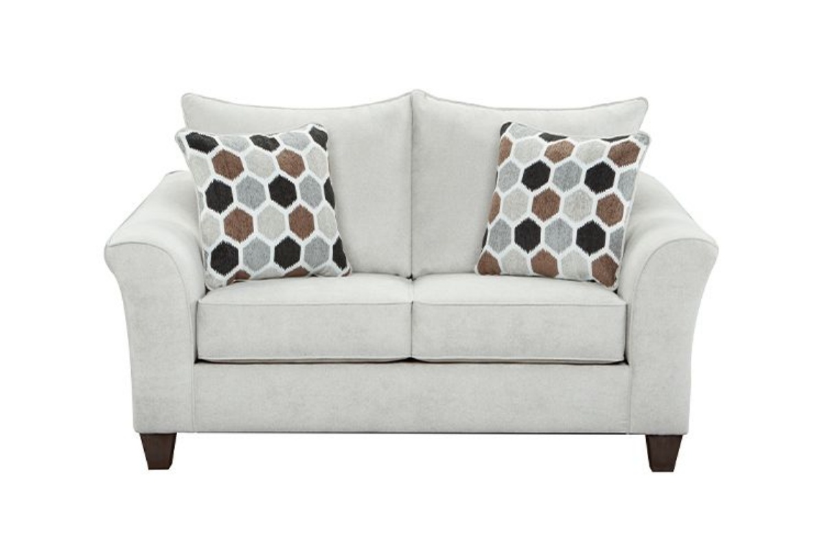 Picture of Anna Silver Loveseat