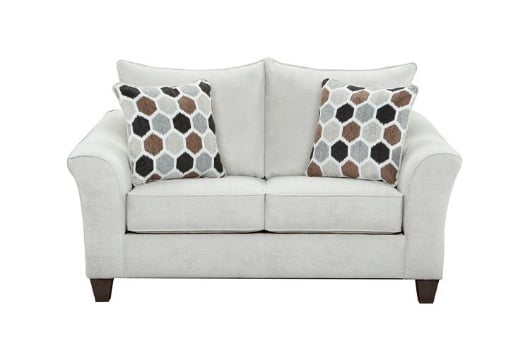 Picture of Anna Silver Loveseat