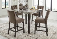 Picture of Jeshina Chocolate Counter Height Chair