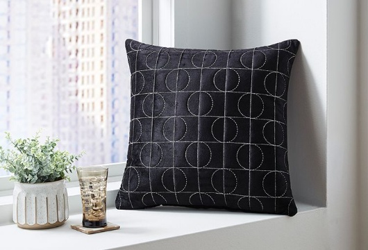 Picture of Kydner Black Accent Pillow