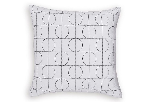 Picture of Kydner White Accent Pillow