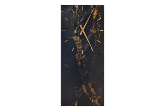 Picture of Teague Black/Gold Wall Clock