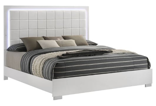 Picture of Stardust White 5 PC King Bedroom