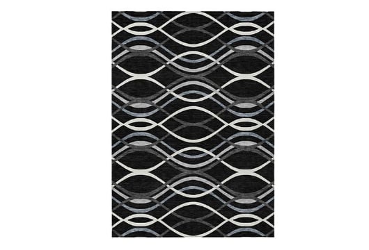 Picture of Xscape Black/White Accent Rug