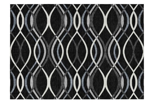 Picture of Xscape Black/White Accent Rug