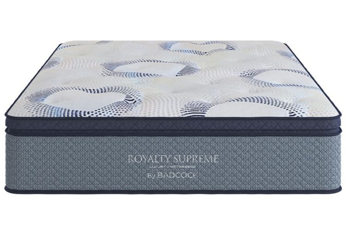 Picture of Royalty Supreme Pillow Top King Mattress & Low Profile Boxspring