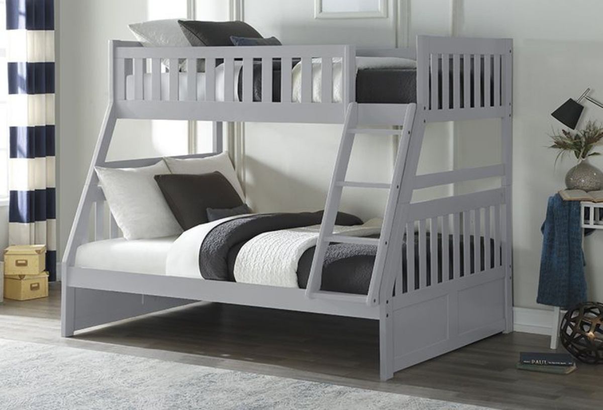 Picture of Orion Grey Twin/Full Bunk Bed