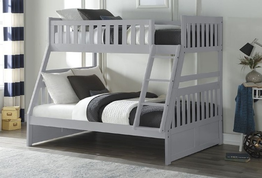 Picture of Orion Grey Twin/Full Bunk Bed