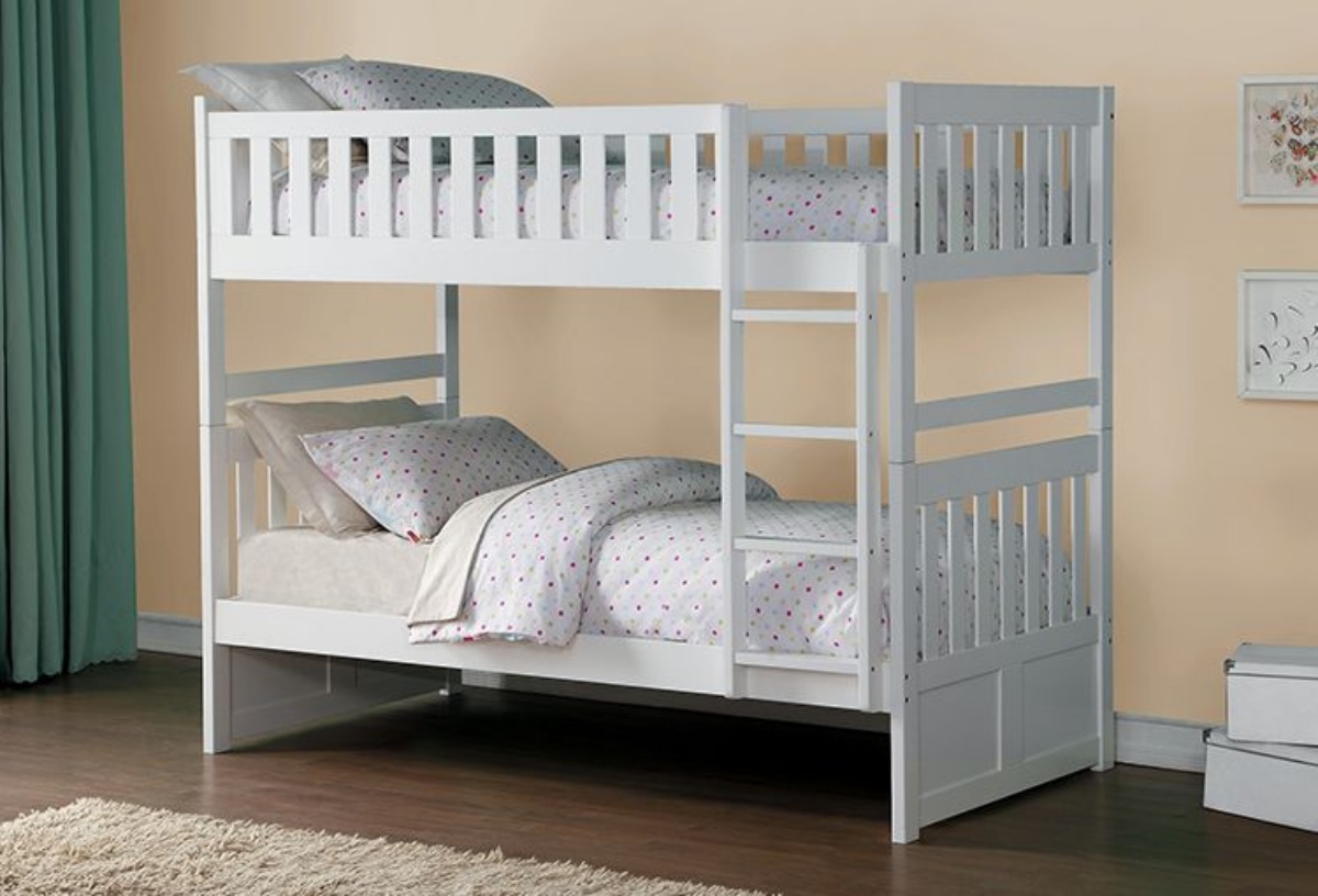 Picture of Orion White Twin/Twin Bunk Bed