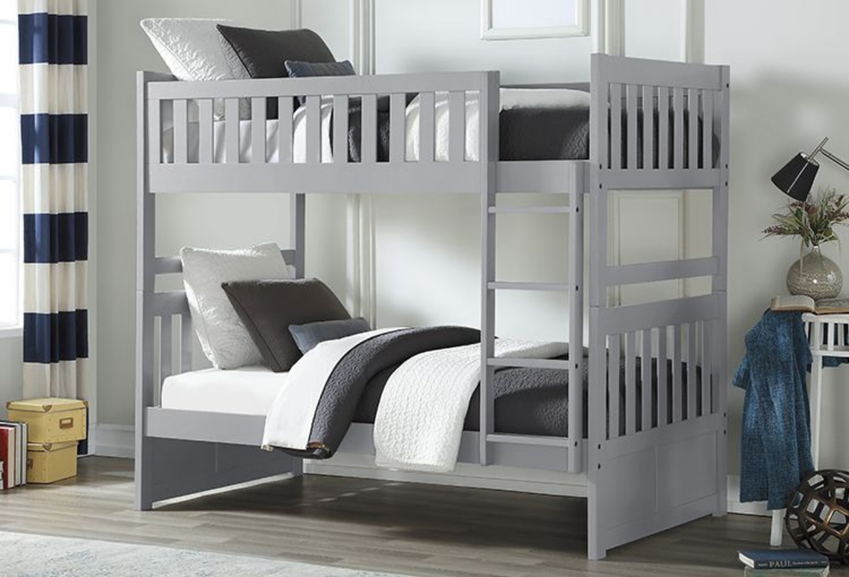 Picture of Orion Grey Twin/Twin Bunk Bed