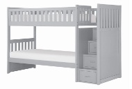 Picture of Orion Grey Twin/Twin Step Bunk Bed