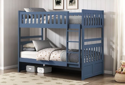 Picture of Orion Blue Twin/Twin Bunk Bed