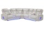 Picture of Matrix Ice Power Reclining Sectional With LED Lights & Massage