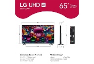Picture of 65" LG 4K UHD Smart webOS TV