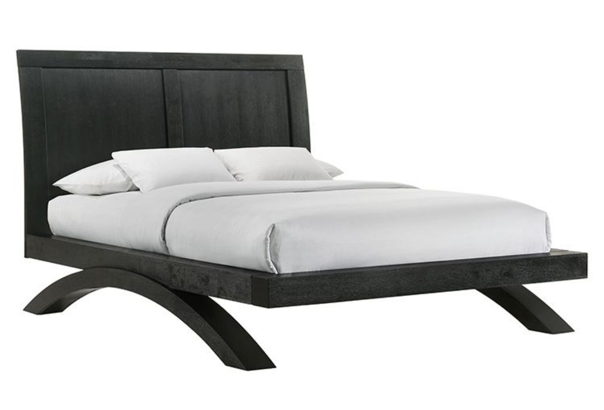 Buy Allan Black Queen Bed - Part# B-3410-8-Q | Badcock & More