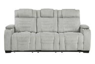 Picture of Ronan Grey Reclining Sofa & Loveseat