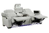 Picture of Ronan Grey Reclining Sofa & Loveseat