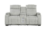 Picture of Ronan Grey Reclining Sofa & Loveseat