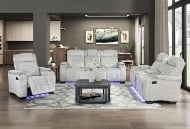 Picture of Ronan Grey Reclining Sofa & Loveseat