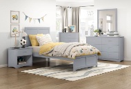 Picture of Orion Grey 3 PC Twin Bed
