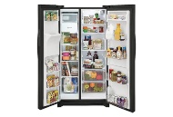 Picture of Frigidaire 25.6 CU. FT. Black Side-by-Side Refrigerator 