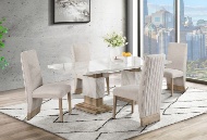 Picture of Leah Beige/Natural Dining Chair