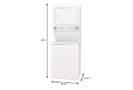 Picture of Frigidaire Stacked Washer Dryer Combo - White