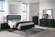 Picture of Reid Black 5 PC Full Bedroom