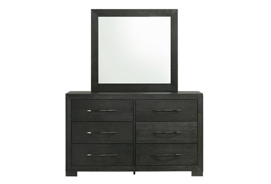 Picture of Allan Black Dresser & Mirror