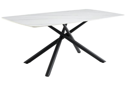 Picture of Panda Sintered Stone Dining Table