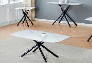 Picture of Panda Sintered Stone Console Table