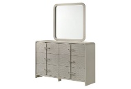 Picture of Amber Grey Dresser & Mirror
