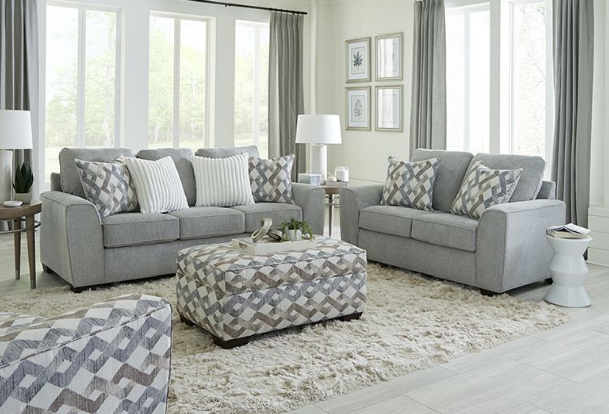Picture of Monty Grey Sofa & Loveseat