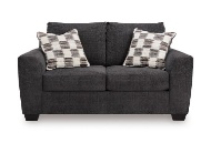 Picture of Loreo Ebony Sofa & Loveseat