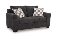 Picture of Loreo Ebony Sofa & Loveseat
