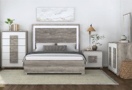Picture of San Matteo Dual-Tone Queen Bed