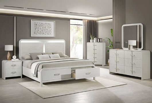 Picture of Amber Grey 5 PC King Bedroom