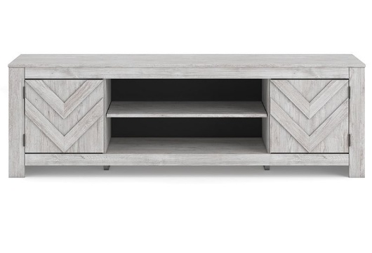 Picture of Cayboni White Wash 71" TV Stand