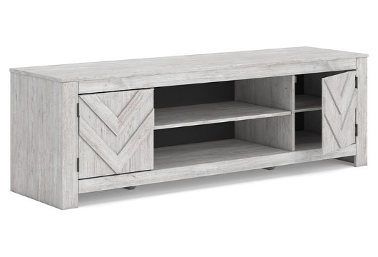 Picture of Cayboni White Wash 71" TV Stand