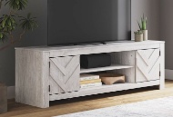 Picture of Cayboni White Wash 71" TV Stand