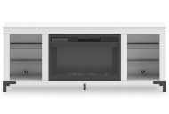 Picture of Brollevi 60" TV Stand With Fireplace