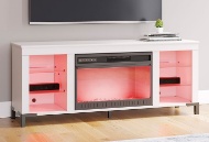 Picture of Brollevi 60" TV Stand With Fireplace