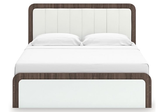 Picture of Kendanport 3 PC King Upholstered Platform Bed