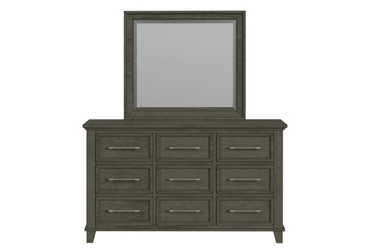 Picture of Canterbury Grey Dresser & Mirror